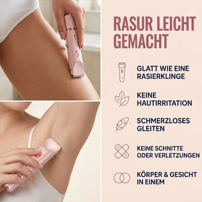 CliniDerm™ 2-in-1 Damen Körperrasierer